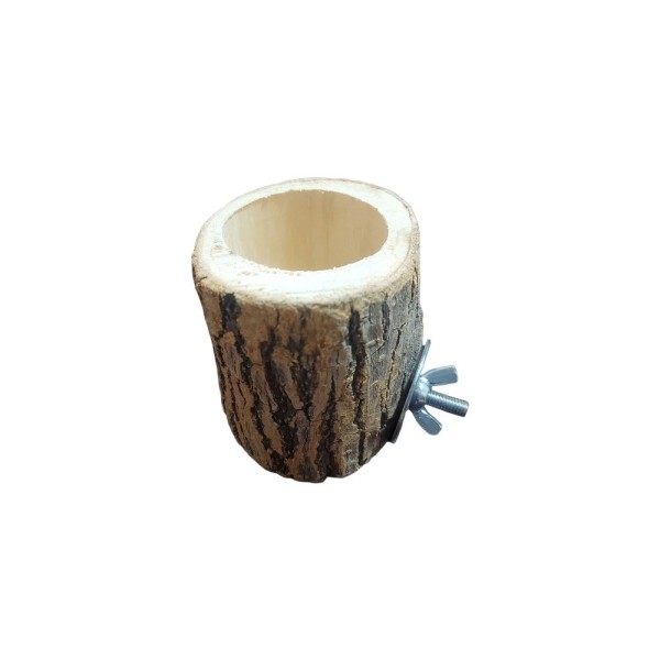دانخوری چوبی طبیعی پرندگان