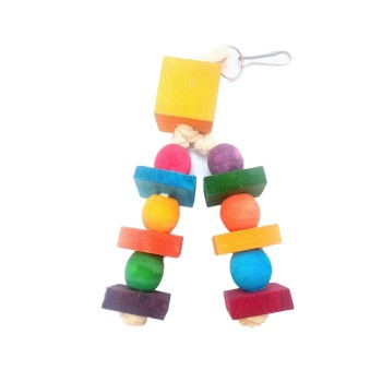 اسباب بازی چوبی طوطی کد : 1208