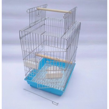 قفس مسافرتی کروم نیکل سقف باز