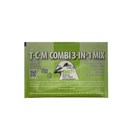 انتی بیوتیک تی سی ام داک TCM Combi 3-In-1 Mix